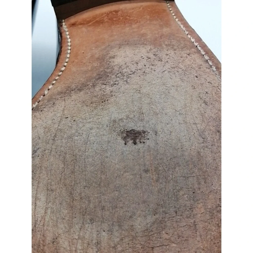 Johnston & Murphy Shoes Oxfords Mens 15463-11 Brown 10.5 Dress Leather Classic